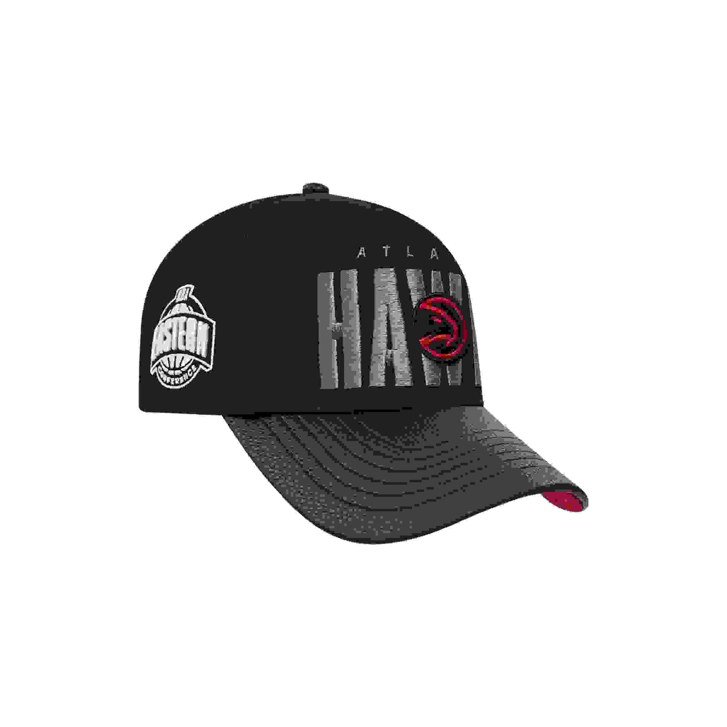 Pro Standard Atlanta Hawks Shadow Drop Black Snapback Hat